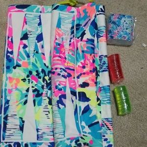 Lilly Pulitzer drawstring bag never used